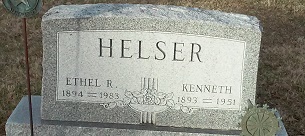Kenneth Helser Memorial
