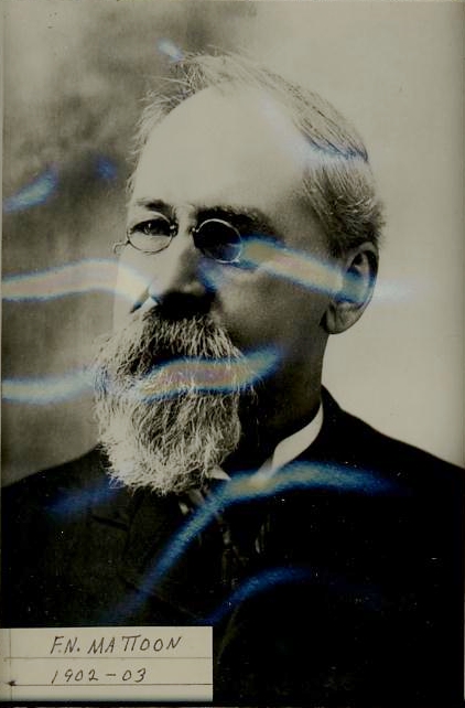 F. N. Mattoon, PM * - Master