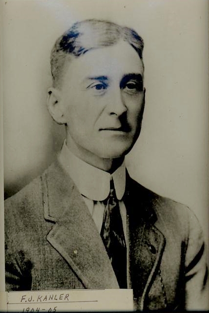 F. J. Kahler, PM * - Master