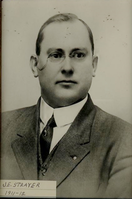 J. E. Strayer, PM * - Master
