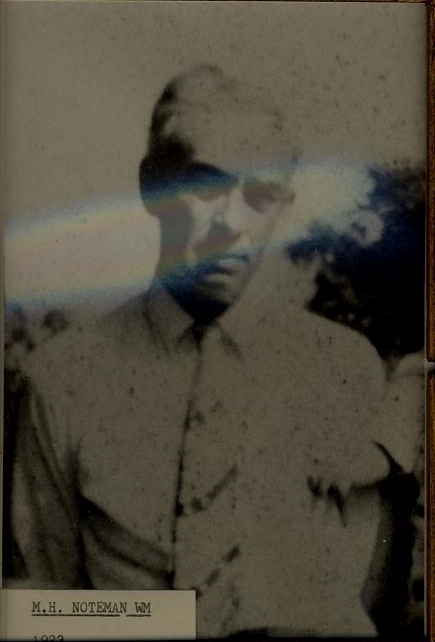 M. H. Noteman, PM * - Master