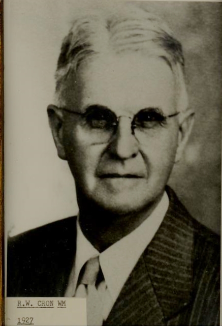 R. W. Cron, PM * - Master
