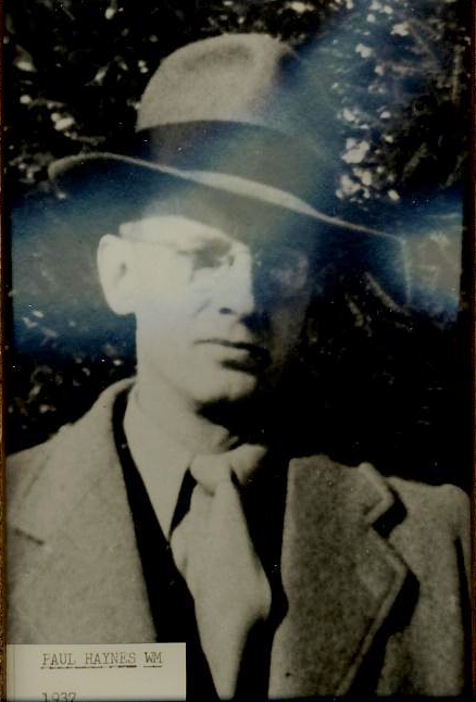 Paul T. Haynes, PM * - Master