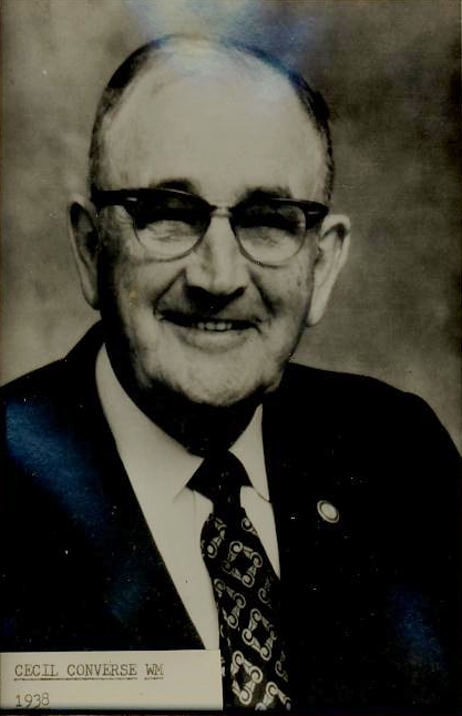 Cecil Converse, PM * - Master