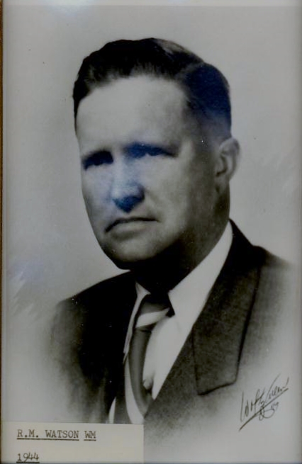 R. M. Watson, PM * - Master