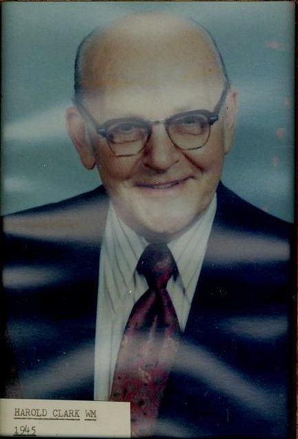 Harold Clark, PM * - Master