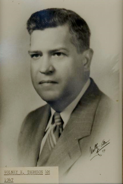 Volney E. Thompson, PM * - Master