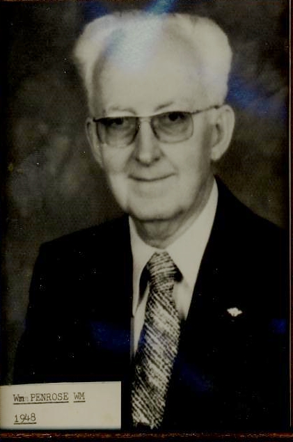 William L. Penrose, PM * - Master