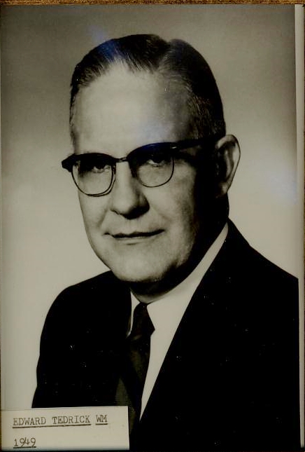 Edward Tedrick, PM * - Master