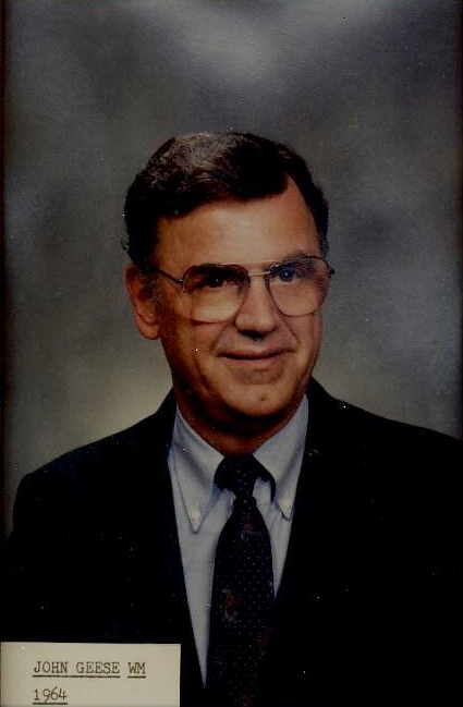 John Geese, PM * - Master