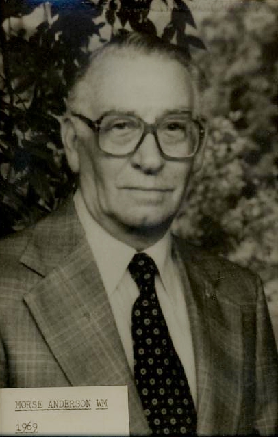 Morse Anderson, PM * - Master