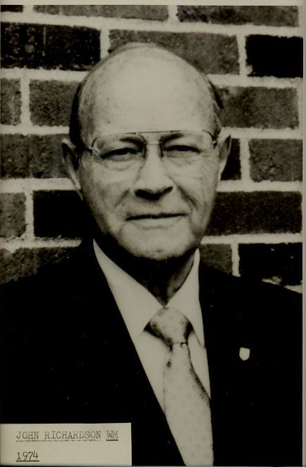 John W. Richardson III, PM * - Master